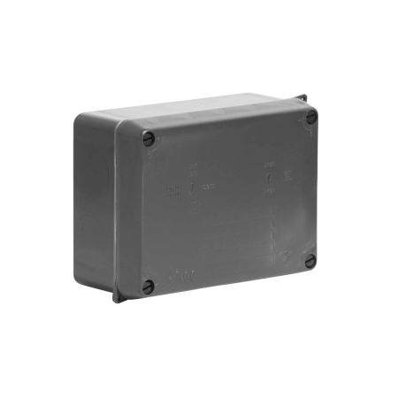 Wiska IP65 Weatherproof Sealed 160 x 120 x 71mm Adaptable Box Black | 816N