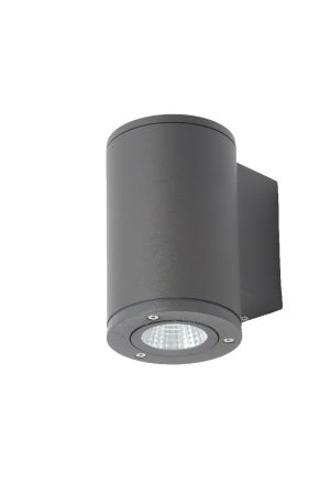 Forum Zinc Mizar Up or Down LED Wall Light Anthracite | ZN-34020-ANTH