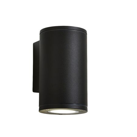 Forum Zinc Mizar Up or Down LED Wall Light Black | ZN-34020-BLK