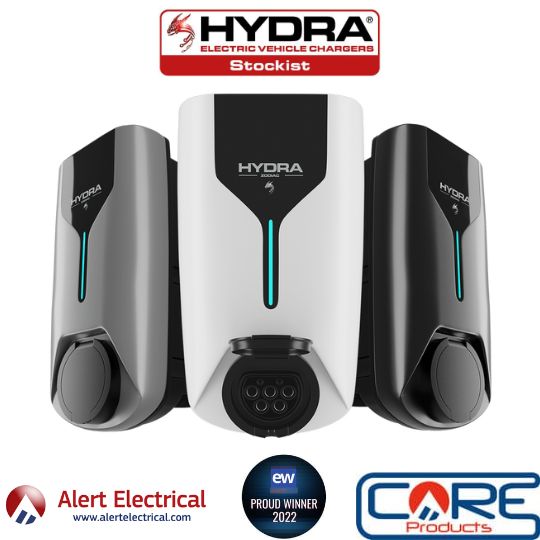 Hydra Electric Vehicle Chargers Now Available from Alert Electrical