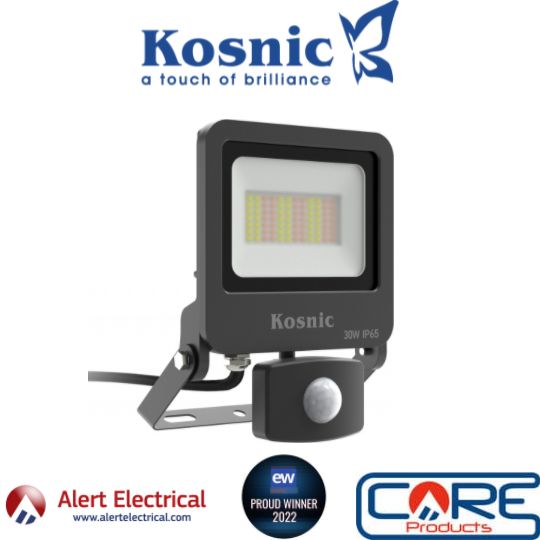 Kosnic Ventas II CCT Floodlights Now Available to Order from Alert Electrical
