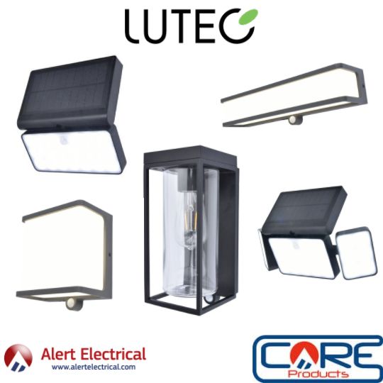 New Solar lighting options from Lutec Lighting now Available to Order.