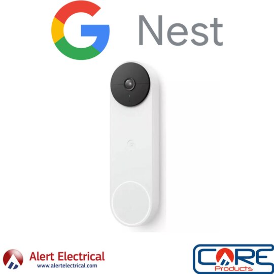 Google Nest Battery Powered Video Doorbell now available from Alert Electrical
