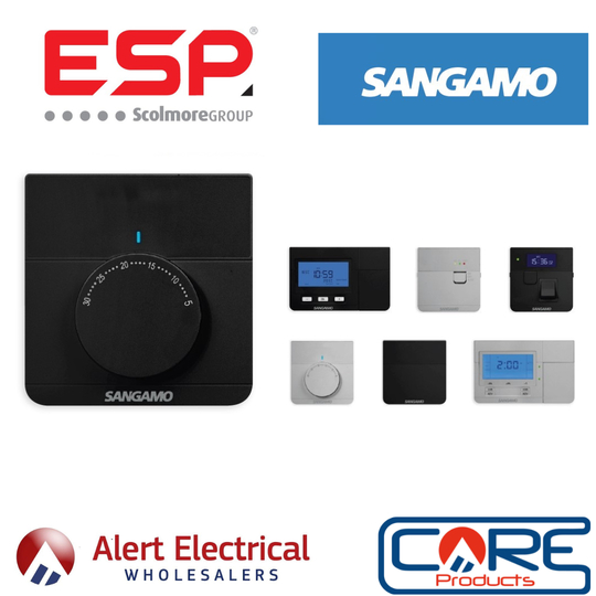 Control your home in style with the NEW Black or Silver Heating & Timer Controls from Sangamo