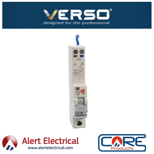 VERSO AFDD Arc Fault Detection Devices Now Available to order!