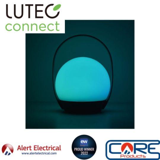 The Lutec Cardi Connected Portable Colour Changeable Light Now Available to Order.
