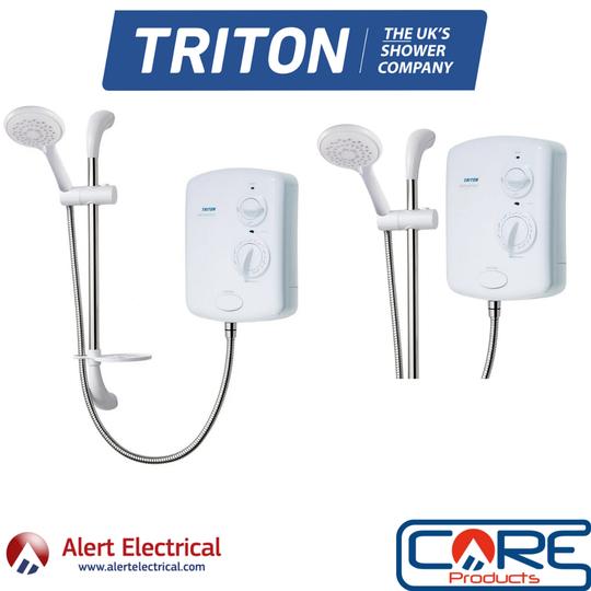 Triton Alicante Electric Showers now available to order from Alert Electrical