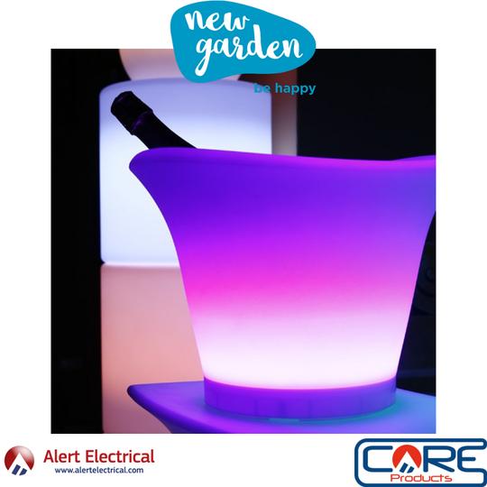 The Must have for your Garden this Summer. NewGarden RGBW LED Ice Bucket / Plant Pot