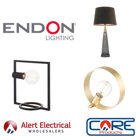 New Table Lamps options now available from Endon Lighting