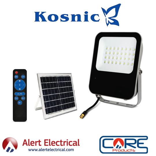 Kosnic Vega Solar Powered Floodlighting now in stock @ Alert Electrical