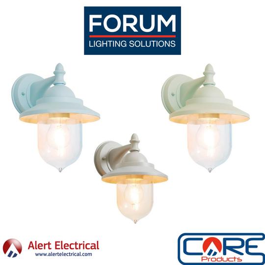 Now available to order the Forum Zink Leek Mini Wall lantern in a range of new colour options!