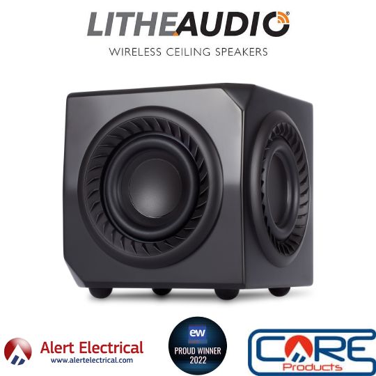 Get Big Impact from your Wifi Ceiling Speakers with the Lithe Audio Compact Sub-Woofer 