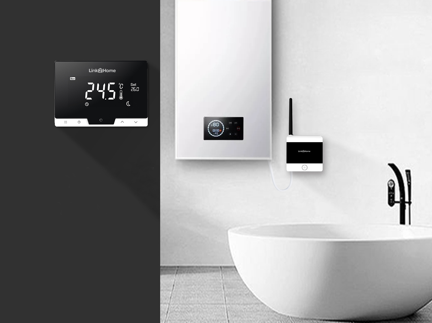 LINK2HOME Smart Control Thermostat | L2H-WFTHERMO