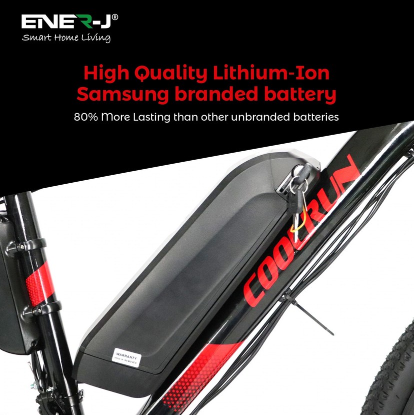 Ener-J E-Bike 27.5-inch Frame 250W Motor & Samsung Battery | BK16